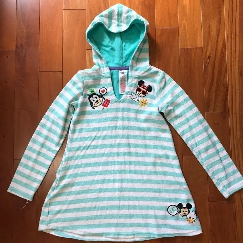 Disney Mickey Mouse & Friends Emoji Swim Cover-Up‎